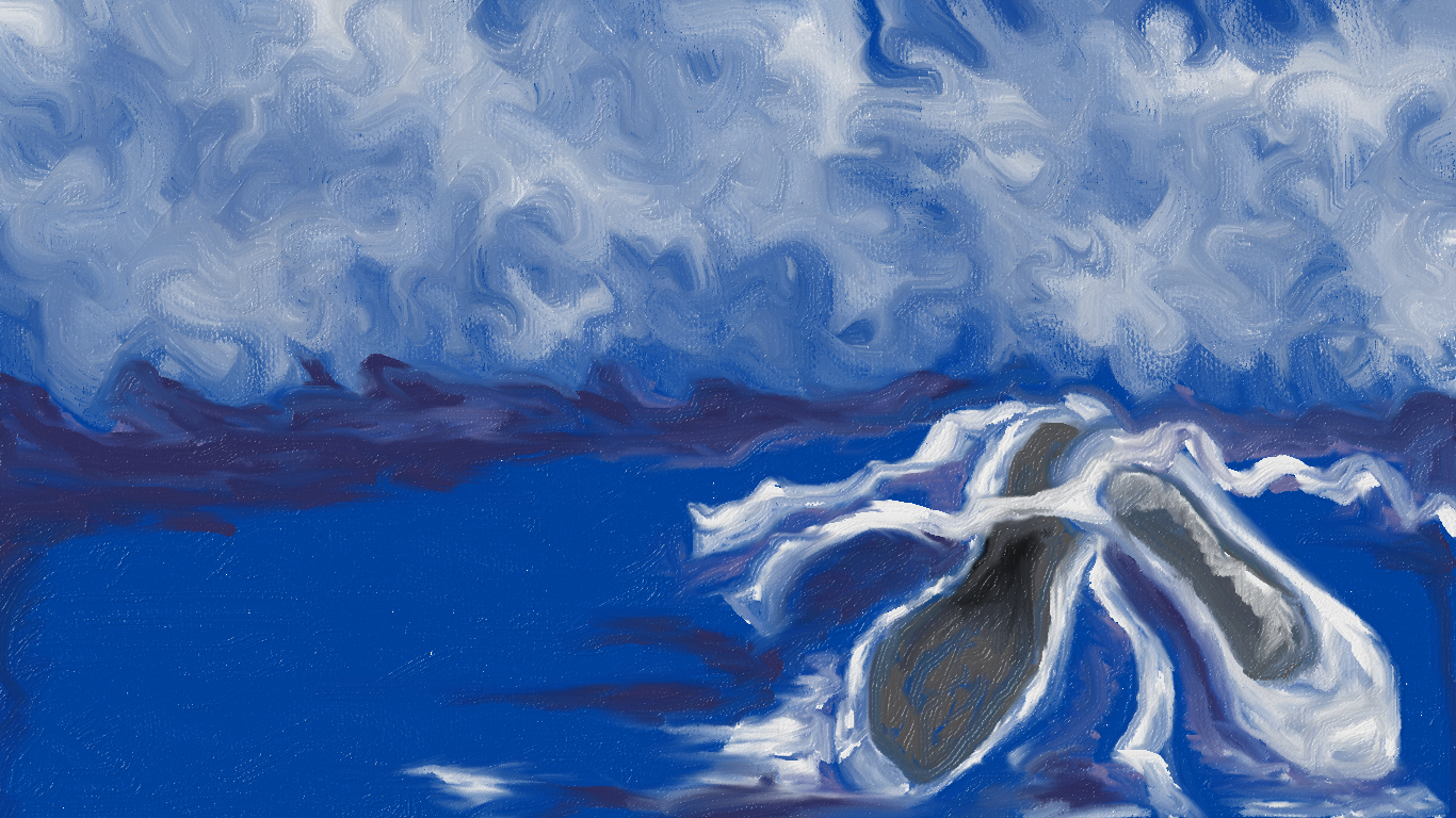 descanso da bailarina, 2014. Pintura digital- Fresh Paint