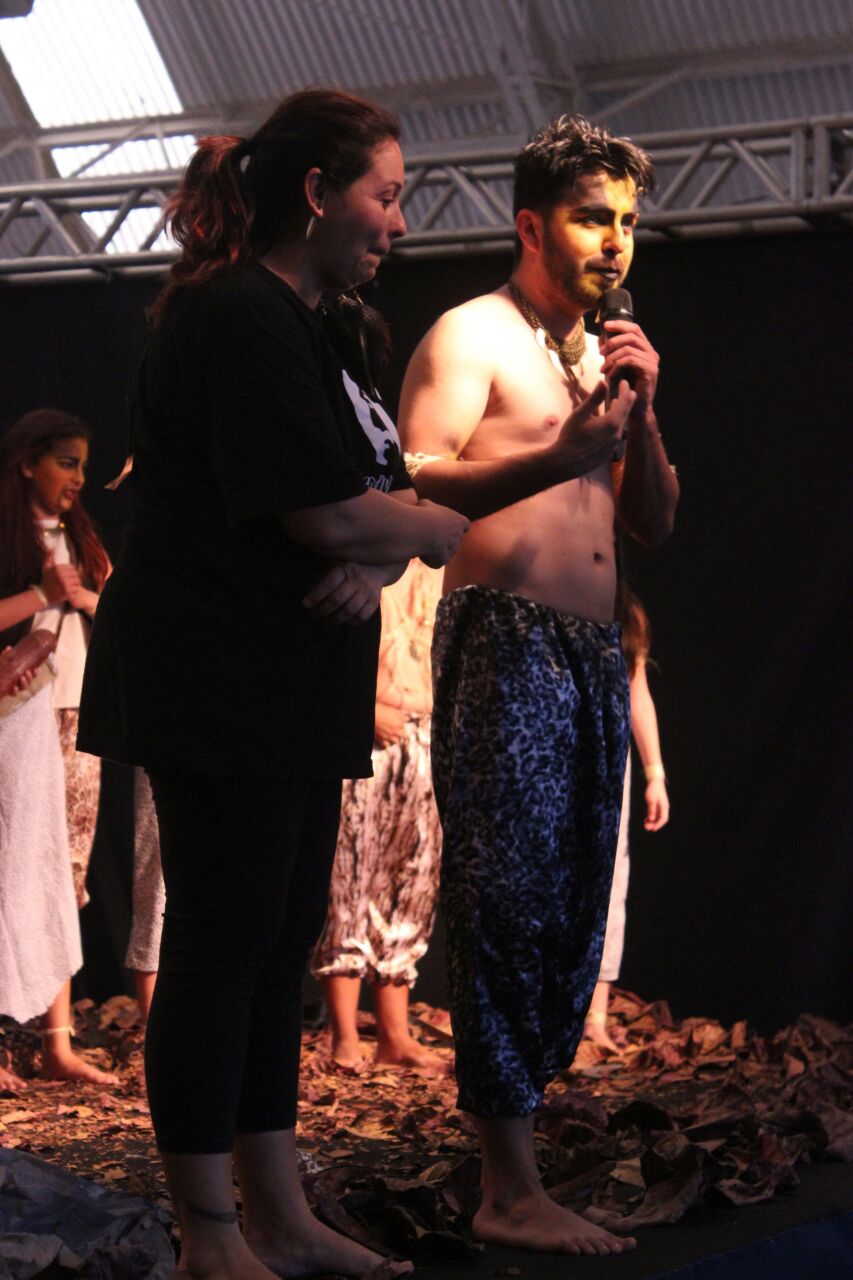 Ser chamada de o coração da peça "não tem preço!!!"  Como não chorar?